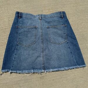 Denim Skirt Size: S